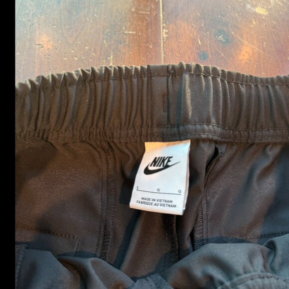 Black Nike Swishy Pants - Picture 3 of 4